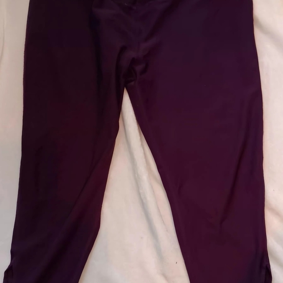 Black and Purple Leggings Set 2X - Picture 5 of 8